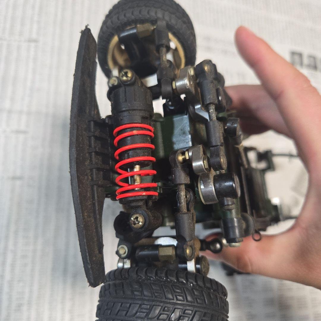 ジャンク長期保管品 タミヤ製 初代Mシャーシ 中古 メカ無し - メルカリ