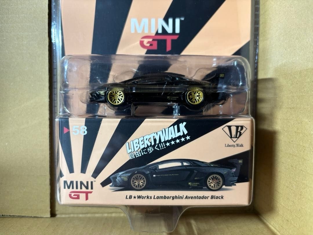 mini gt ランボルギーニ　LBワークスアヴェンタドール　トイザらス限定　① 極希少品 【トイザらス限定】 MINI GTリバティウォーク ランボルギーニ