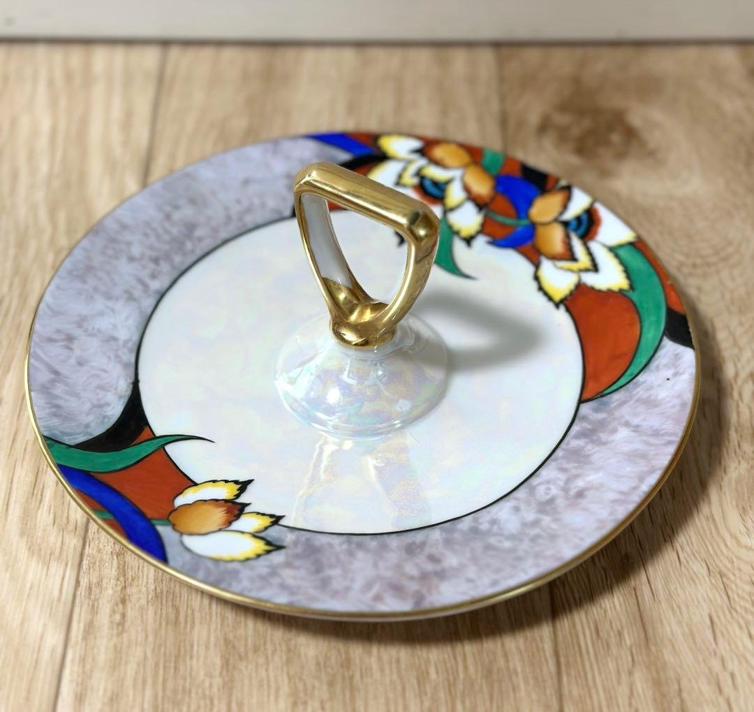 希少 オールドノリタケ スナック　プレート サービング　マルキ印 希少 オールドノリタケ スナック プレート サービング マルキ印 - メルカリ