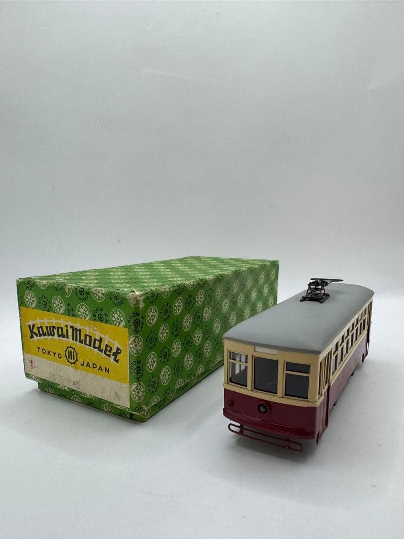 カワイモデル HOゲージ 路面電車 赤色 ☆2024年3月19日(火) カワイモデル閉店 後日談 ～ 試作都電6000形