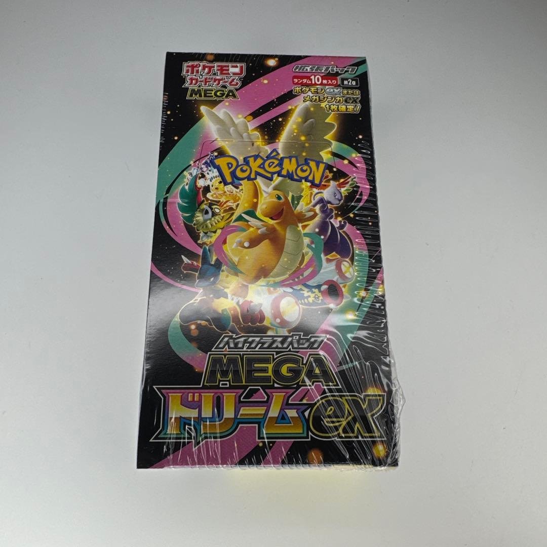 ポケモンカード MEGA ドリームEX BOX シュリンク付き 未開封 512d2191f46f2bdc8a02c576a93493