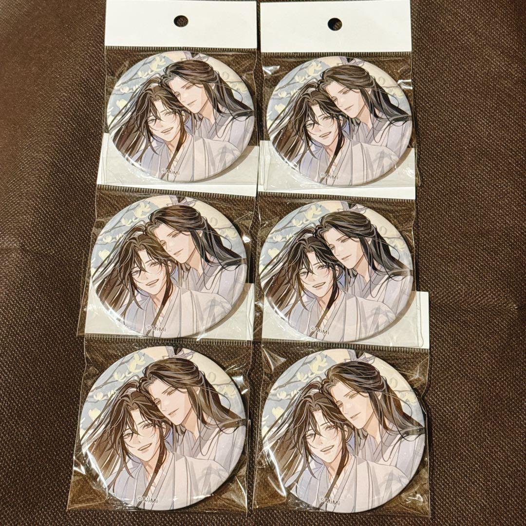 魔道祖師 サウンドトラックCD「特装盤」　ヴィレッジヴァンガード　缶バッジ　6個 魔道祖師 サウンドトラックCD「特装盤」 ヴィレッジヴァンガード 缶