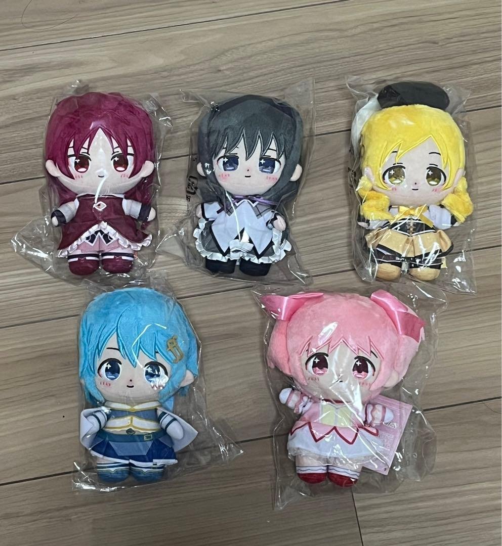 劇場版 魔法少女まどか☆マギカ 永遠の物語 ぷりぬいたっちどりーむ 5点纏め売り 劇場版 魔法少女まどか☆マギカ】ぷりぬいたっちどりーむ 美樹 さやか