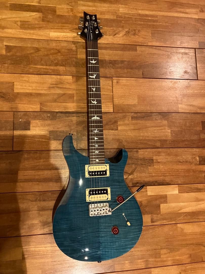 PRS Custom 24 SE エレキギター 青 PRS SE Custom24 Blue Fade エレキギター ポールリードスミス(Paul