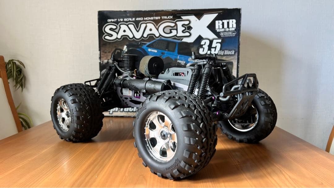 SAVAGE X 3.5 RTR モンスタートラック Traxxas トラクサス 1/18 TRX4MT K10 モンスタートラック 98064-1 – KS