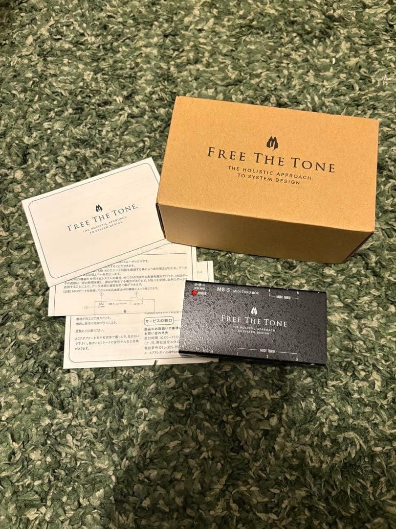 FREE THE TONE MB-5 MIDIスルーボックス Free The Tone MB-5 [MIDI THRU BOX] ｜イケベ楽器店オンラインストア