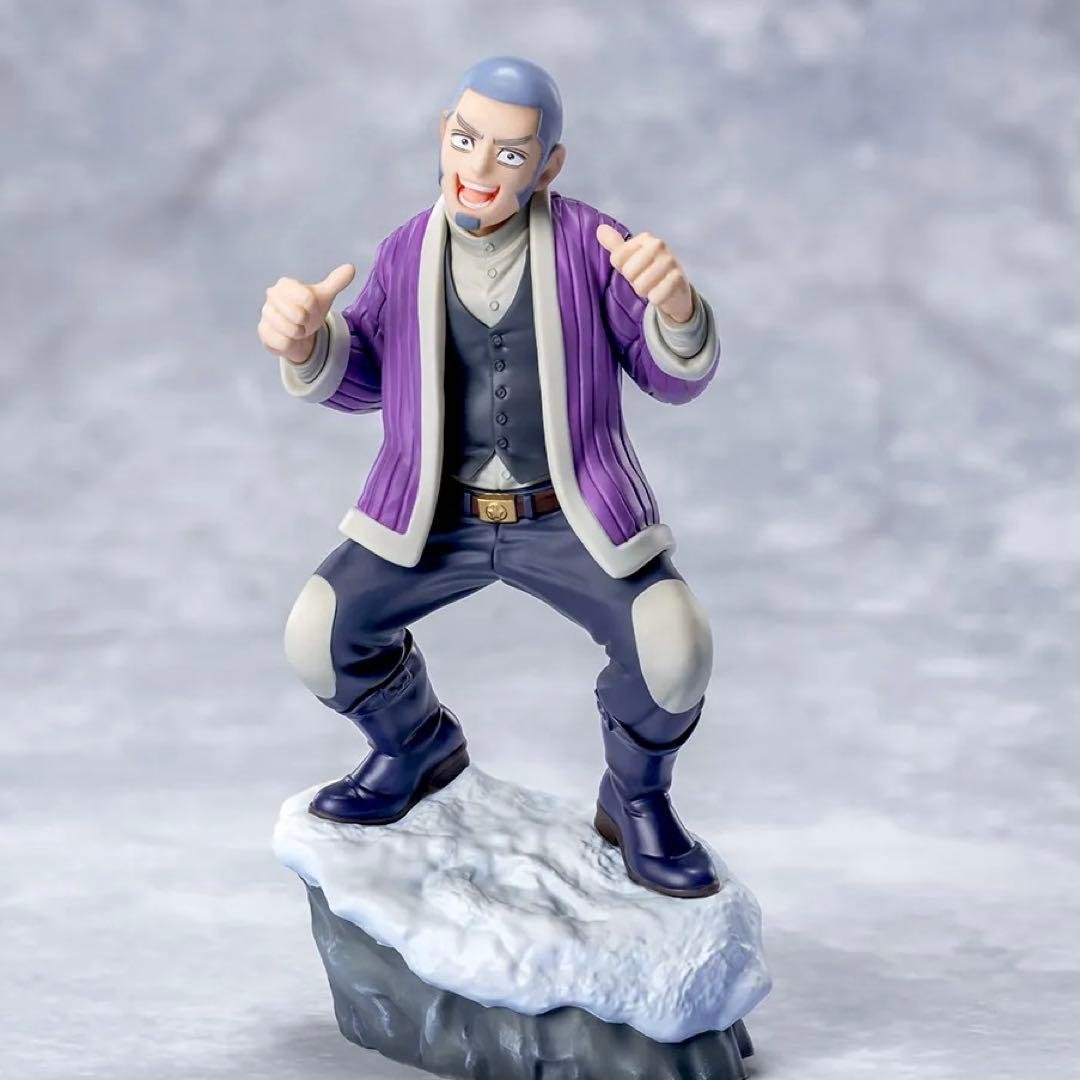 ゴールデンカムイ XrossLinkフィギュア 杉元佐一 アシㇼパ 白石由竹②