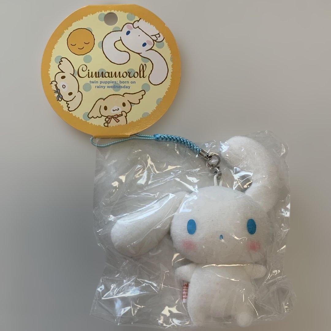 【新品】 シナモロール 根付け 鈴 シナモン ぬいぐるみ マスコット