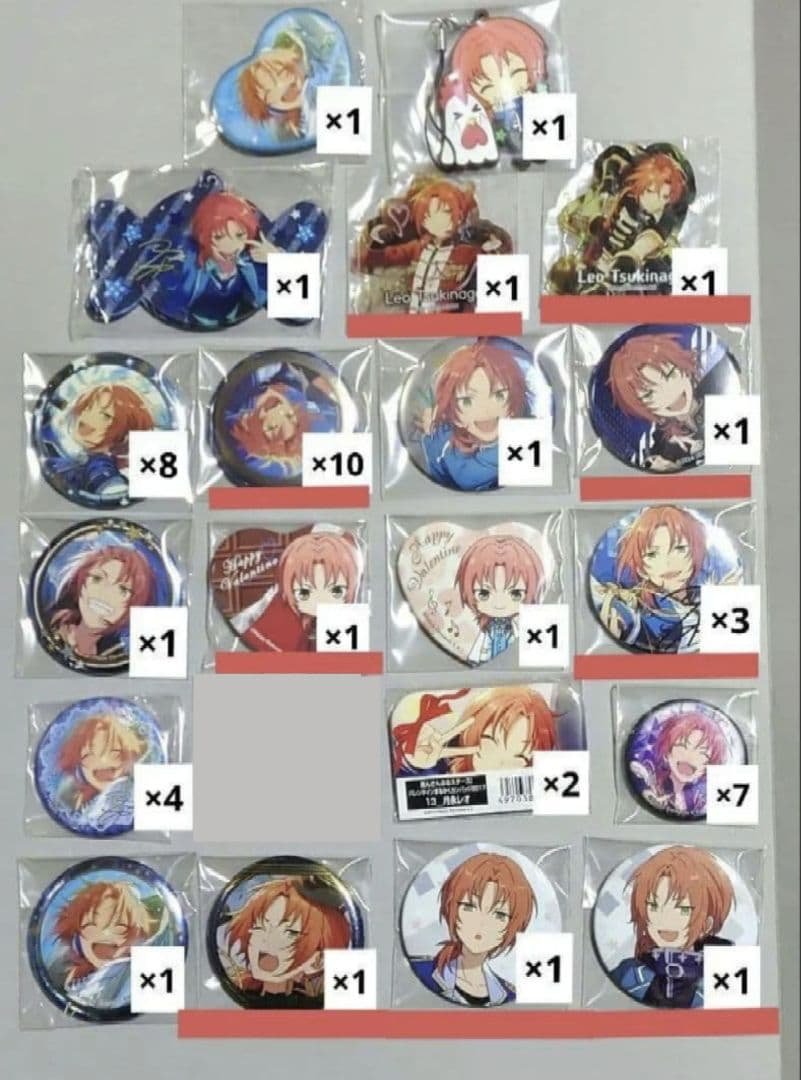 あんスタ　月永レオ　缶バッジ　ラバスト　アクキー　まとめ売り　まるかく あんさんぶるスターズ 缶バッジ 月永レオのおすすめ人気商品一覧 通販