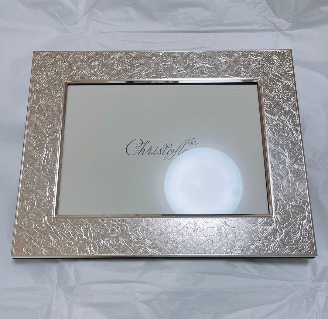 【未使用品】クリストフル フォトフレーム ジャルダンエデン 13×18 2L 未使用品】クリストフル フォトフレーム ジャルダンエデン 13×18 2L 未