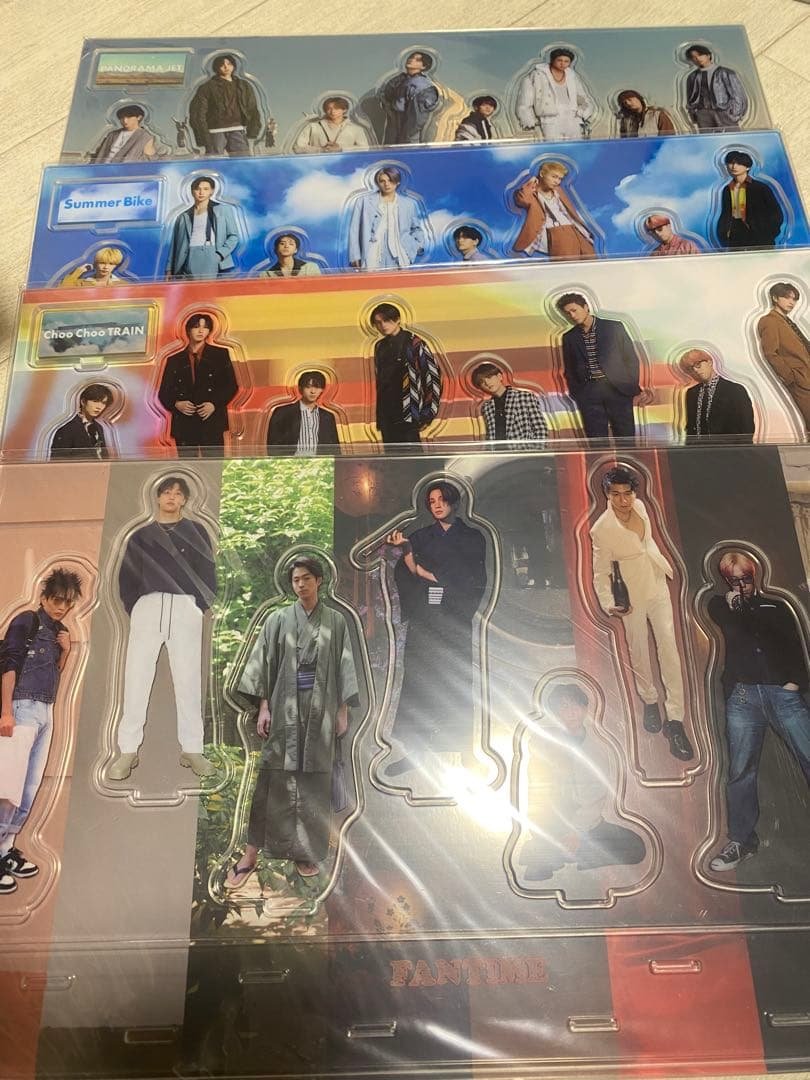 FANTASTICS アクリルスタンド FAN FAN STEP アクリルスタンド (全8種のうちランダム1種