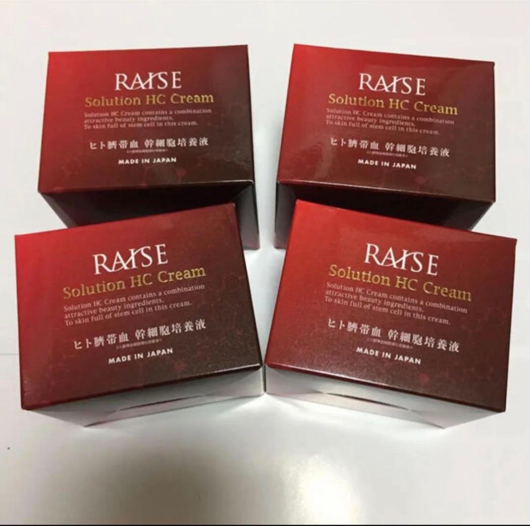 新品未開封！生ヒト臍帯血幹細胞HCクリーム30g×4個 レイズソリューションHCクリーム : 銀座良品百貨 - 通販 - Yahoo