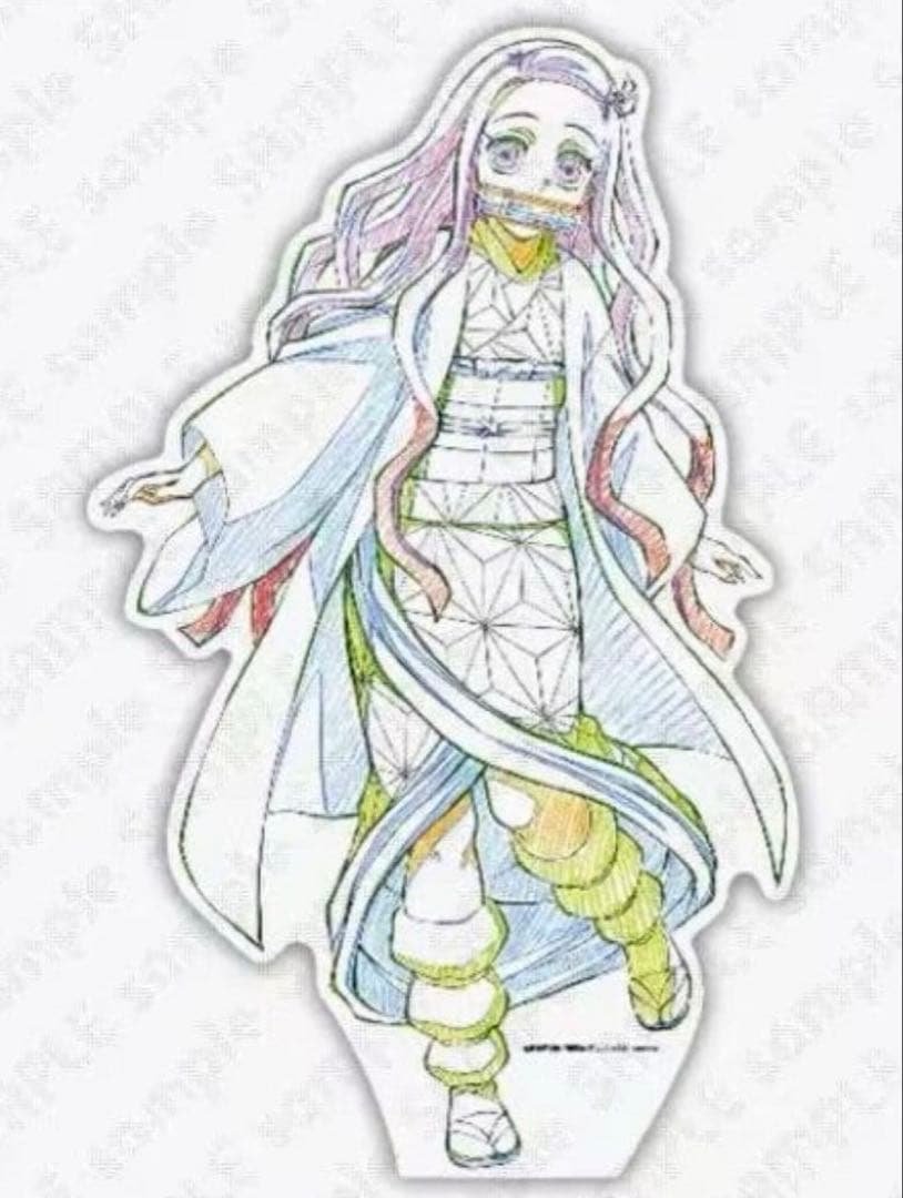 鬼滅の刃 ダイニング　書き下ろしイラスト スタンディPOP原画版 竈門禰豆子 ufotable DINING -HIROMA- グランドオープン | ufotable