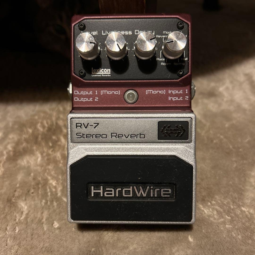 ギター digitech HardWire RV-7 Stereo Reverb Gear Review: DigiTech Hardwire RV-7 Stereo Reverb | Guitar Gear