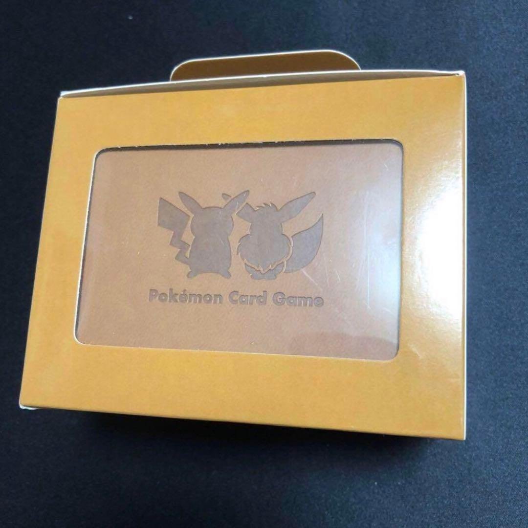 【ポケモンカード】超貴重！初代ジムバッジ柄　フリップデッキケース ブラウン