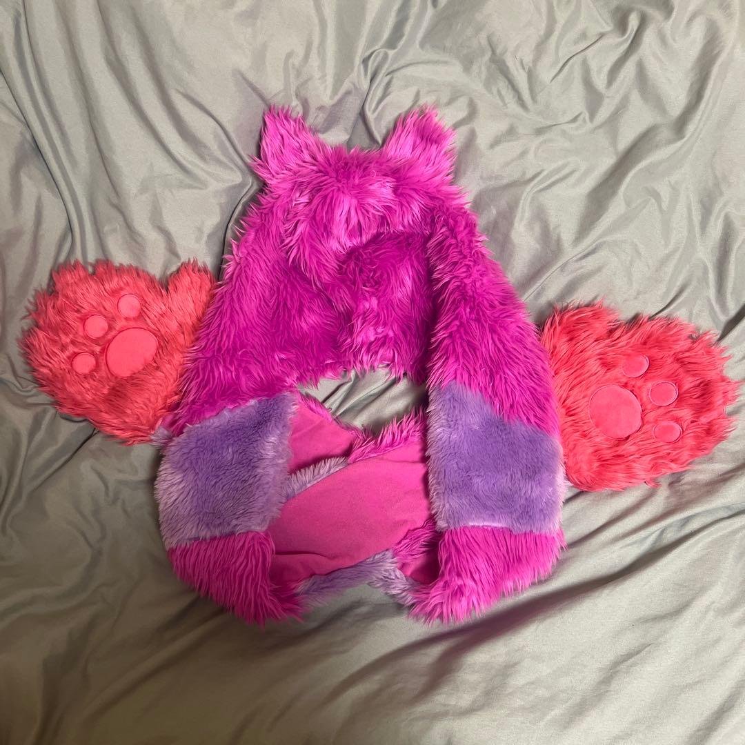 チェシャ猫 マフラー ファンキャップ ディズニー - メルカリ