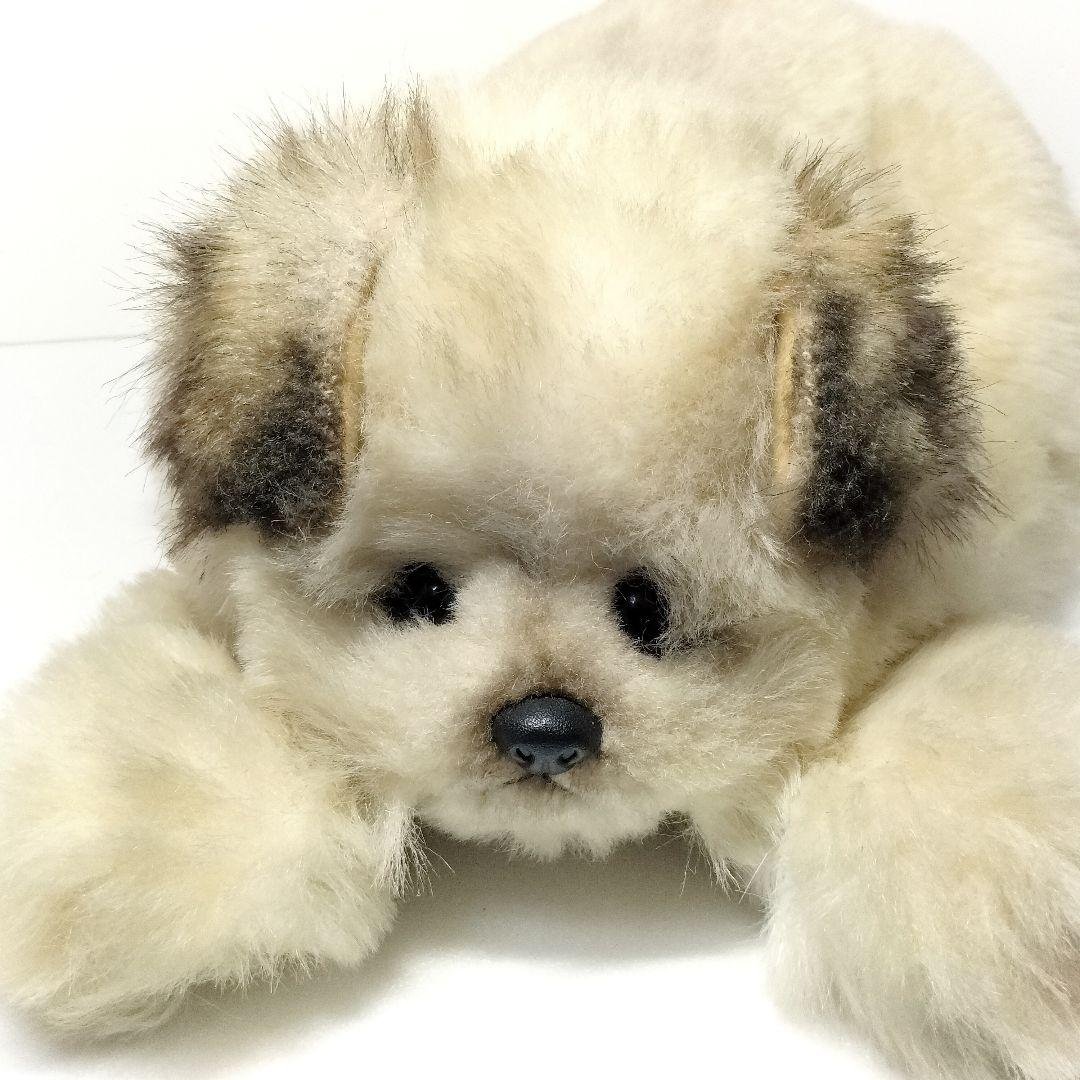 当時物 吉徳 ぬいぐるみ 犬 レトロ ワンちゃん 日本製 - メルカリ