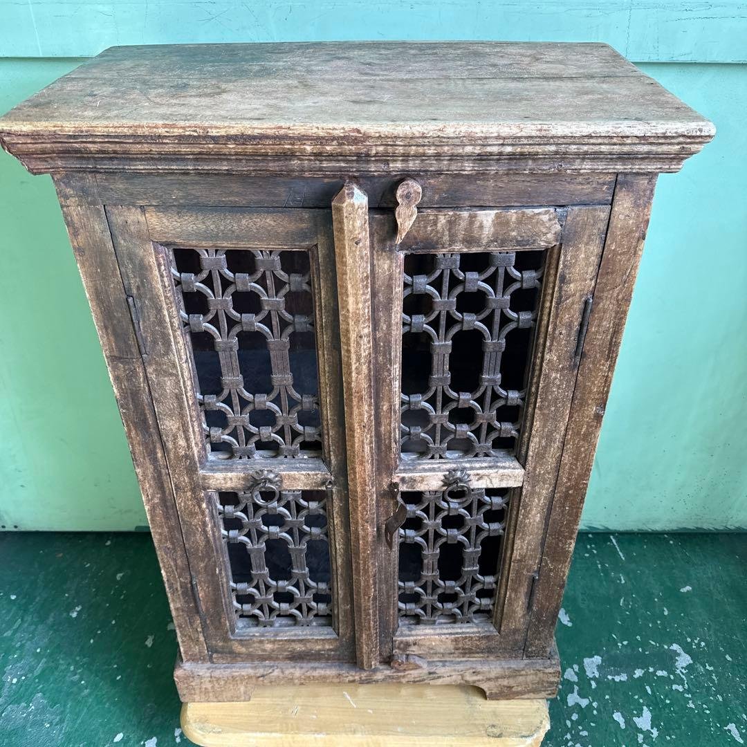 T*o様 ★ インド キャビネット アンティーク 家具 インテリア 古木 古材 T*o様 ☆ インド キャビネット アンティーク 家具 インテリア 古木 古