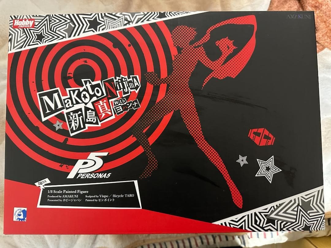 【新品未開封・初回受注版】ペルソナ５ 新島真 怪盗 Ver. with ヨハンナ ペルソナ5』新島真 怪盗 Ver. with ヨハンナフィギュアが再販！巨大