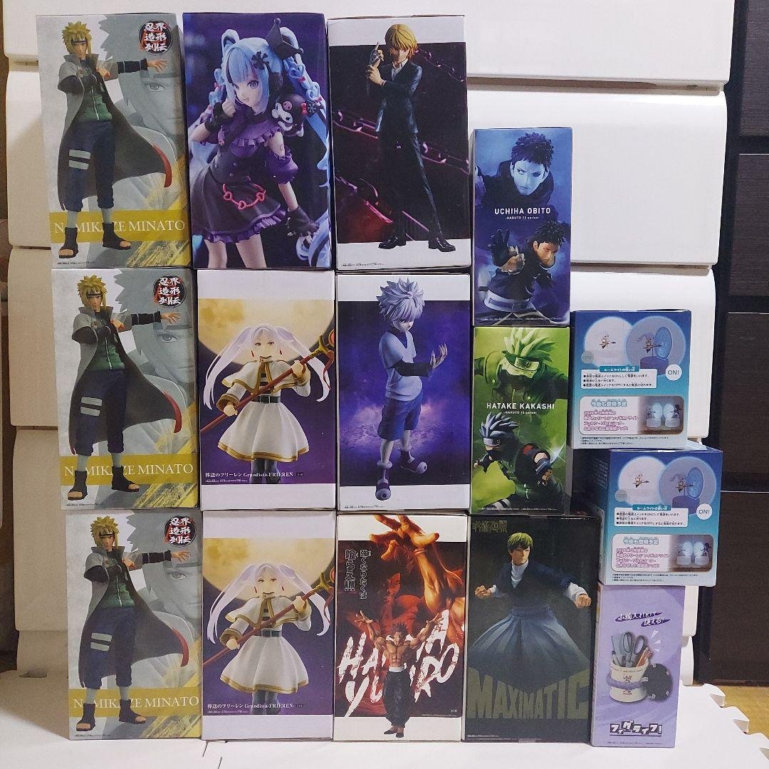 プライズフィギュアまとめ売り 雪ミク×クロミ キルア クラピカ ミナト