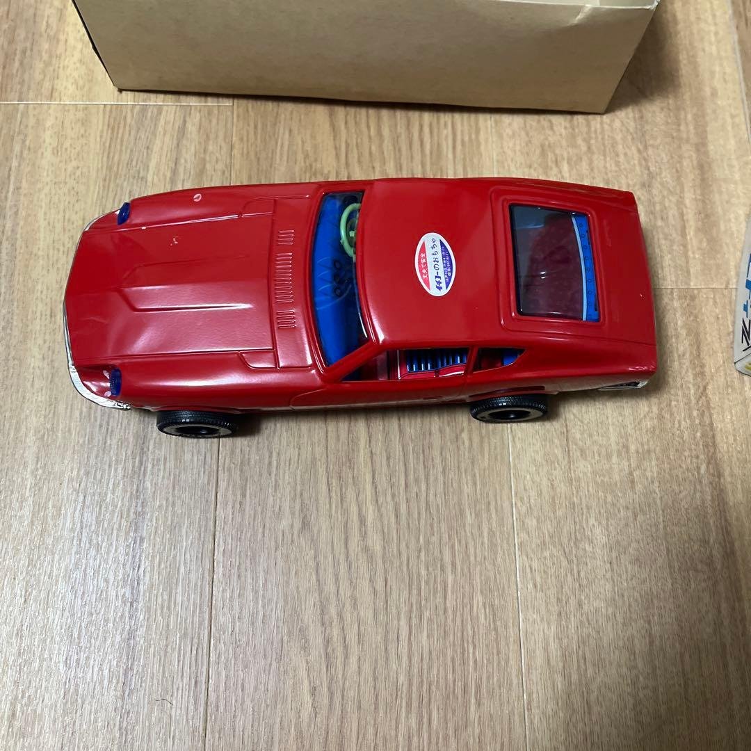 イチコー　ブリキ赤いフェアレディZ フリクションパワー　レトロブリキオモチャ 2026年最新】Yahoo!オークション -)フェアレディz(ブリキ)の中古品