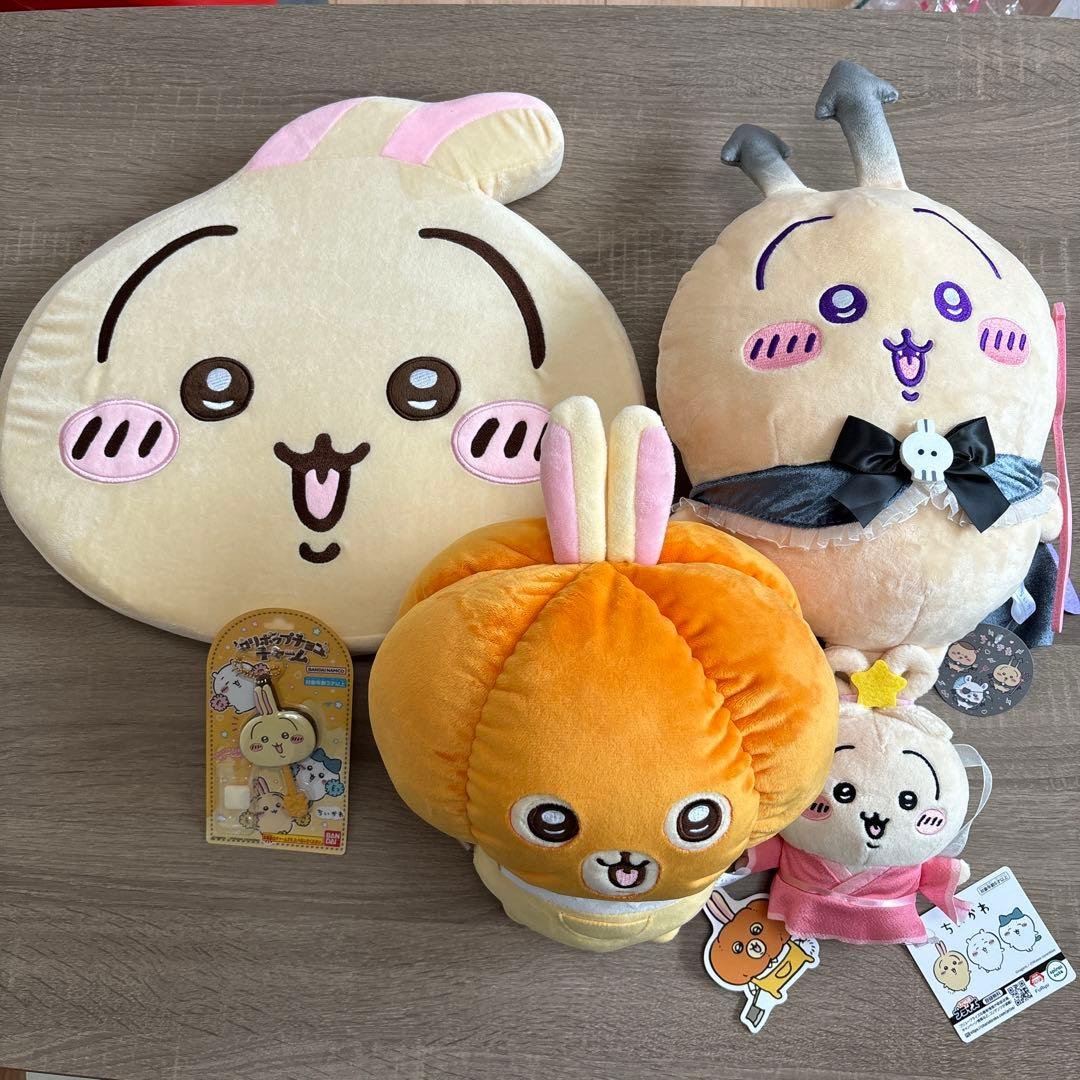 ちいかわ うさぎ ぬいぐるみ まとめ売り 5体 - ぬいぐるみオンライン