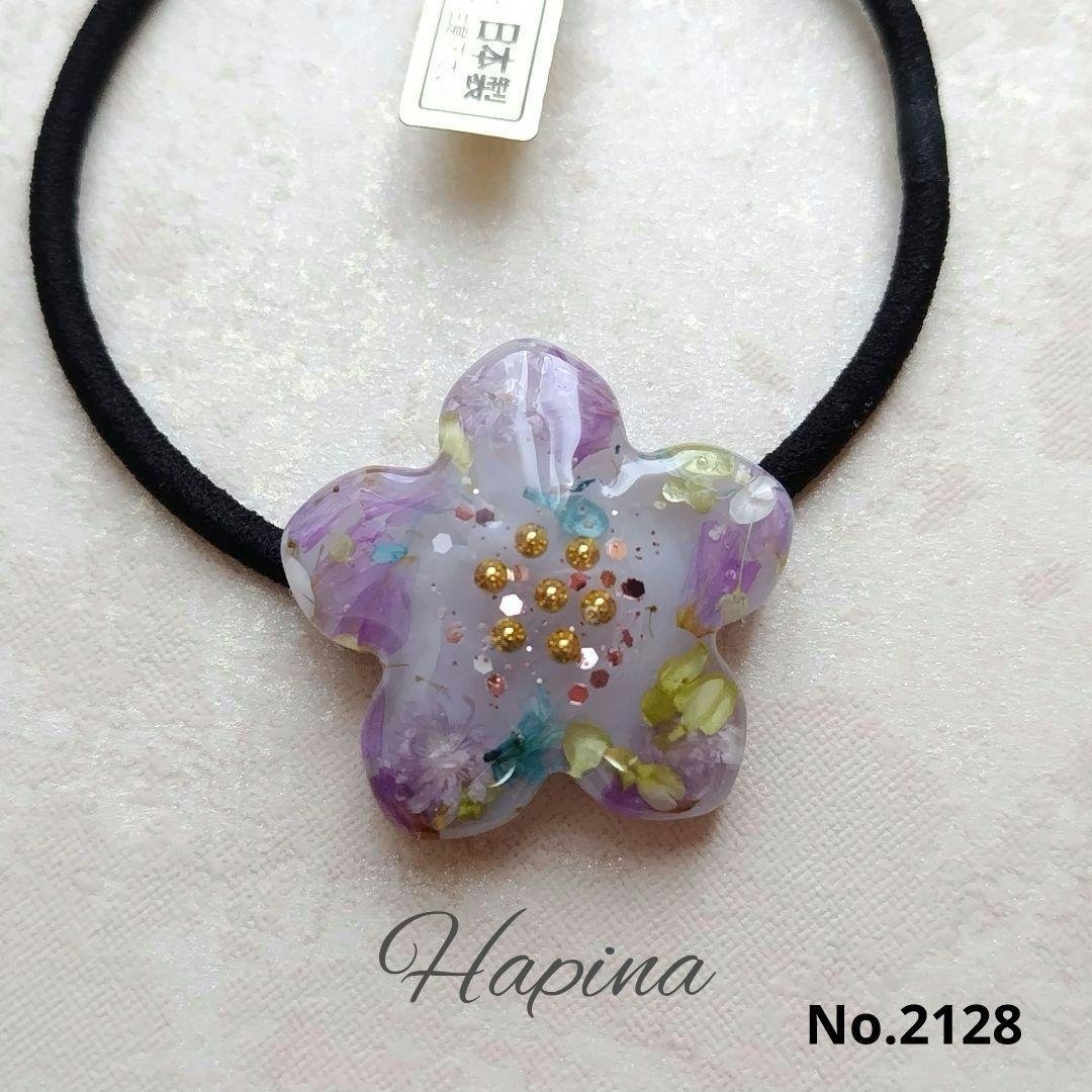 リアルフラワー お花可愛いレジンヘアゴム レジン♡オトナ女子がつけたい♡お花のヘアゴム 作り方 簡単 How to