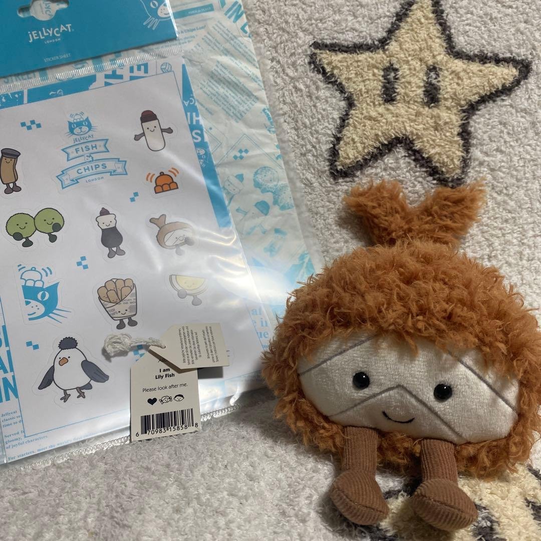 ジェリーキャット リリー フィッシュ ロンドン ロンドン限定！【Jellycat（ジェリーキャット）】で唯一無二の