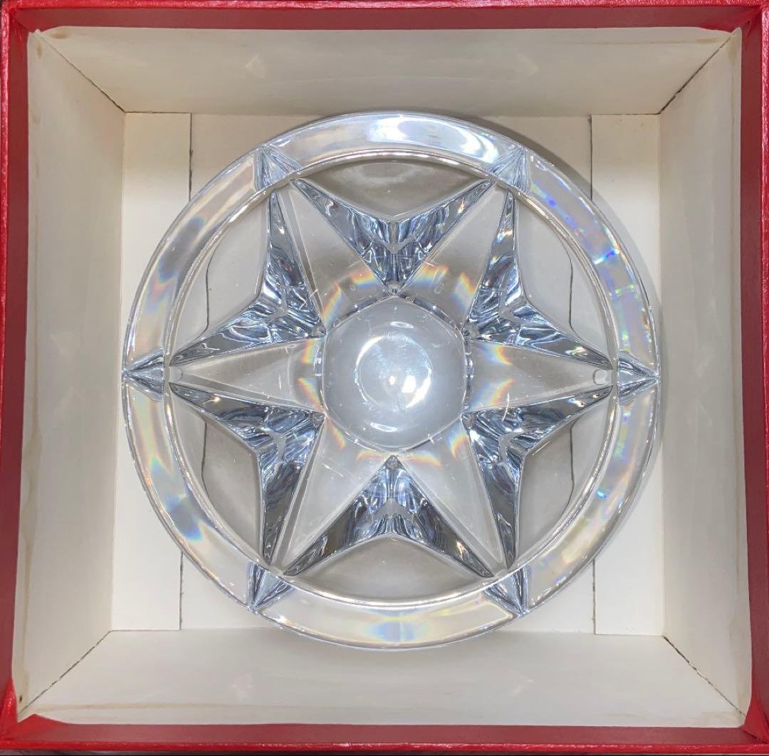 バカラ 《六芒星》ヘキサグラム スターカット　クリスタルボウル