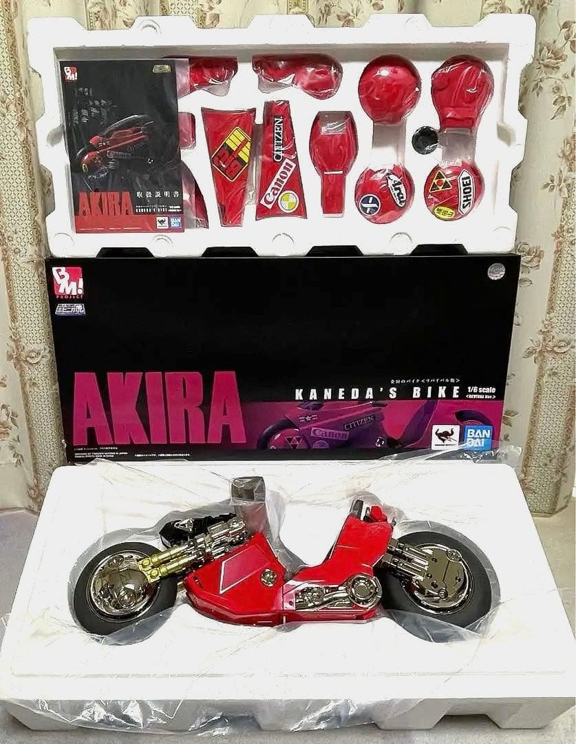 ポピニカ魂 AKIRA PROJECT BM! 金田のバイク リバイバル版 アニメ「AKIRA」金田のバイクが11年ぶりにリバイバル、走行音の音声
