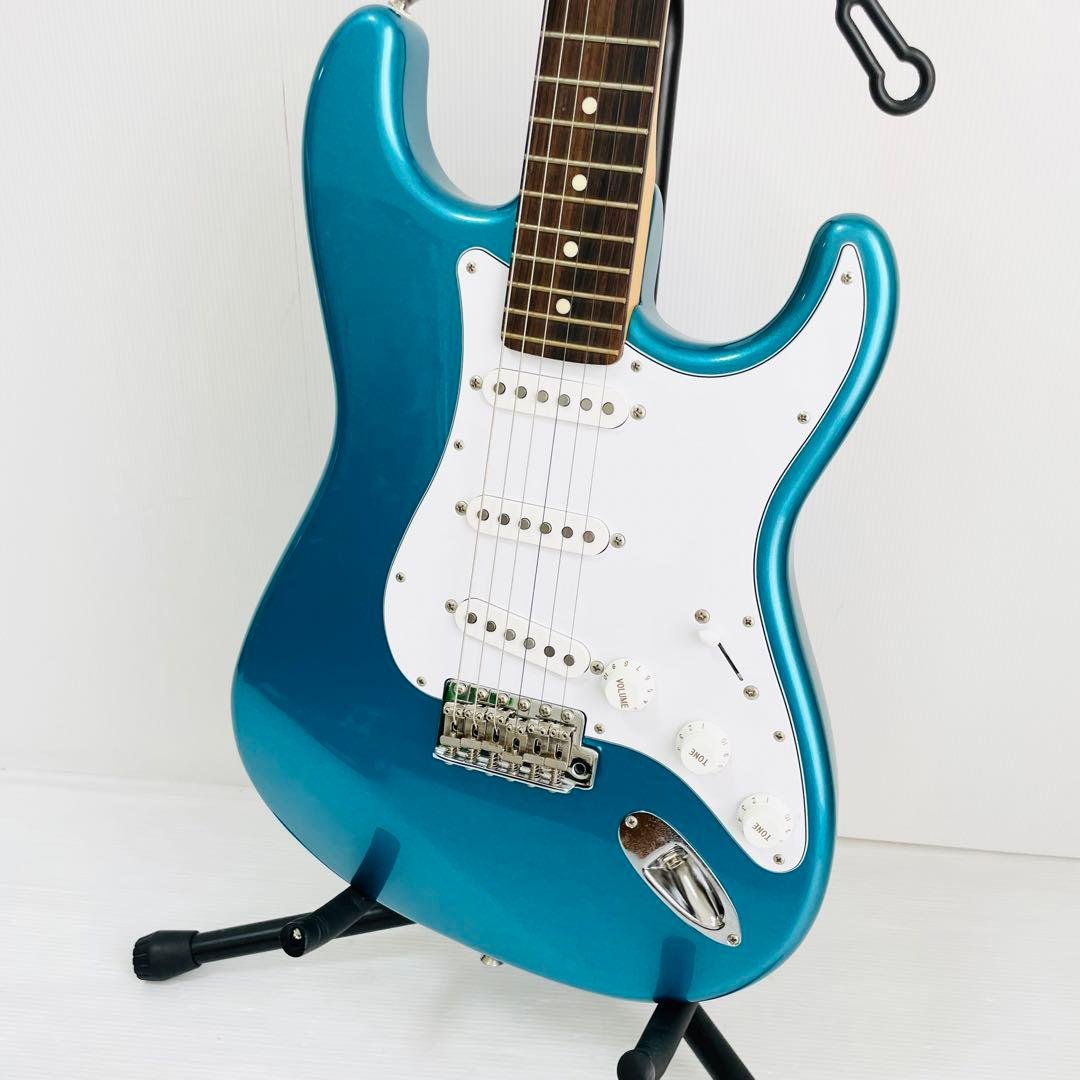 フジゲン製 CoolZ エレキギター ストラト 日本製 ケース付 ブルー