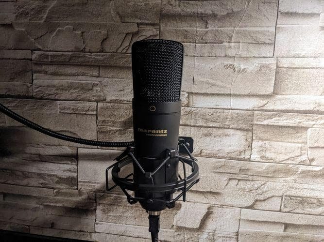 USBコンデンサーマイク マランツプロ MPM2000U　USBマイク Amazon.co.jp: Marantz Professional USBコンデンサーマイク