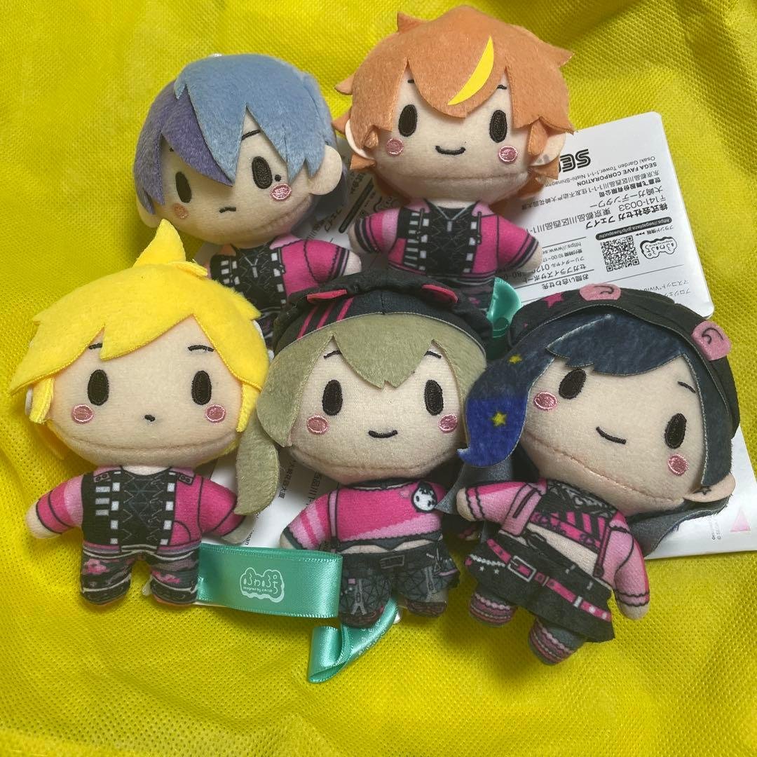 ★プロセカ ふわぷち マスコット ビビバス 全5種セット プロセカ』セガプライズの“ふわぷち”マスコットに「Vivid BAD SQUAD