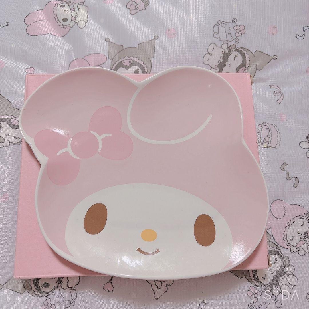 激レア 希少 マイメロ キッチングッズ ダイカットランチプレート お顔型 お皿 マイメロディ（食器）のフリマアイテム一覧