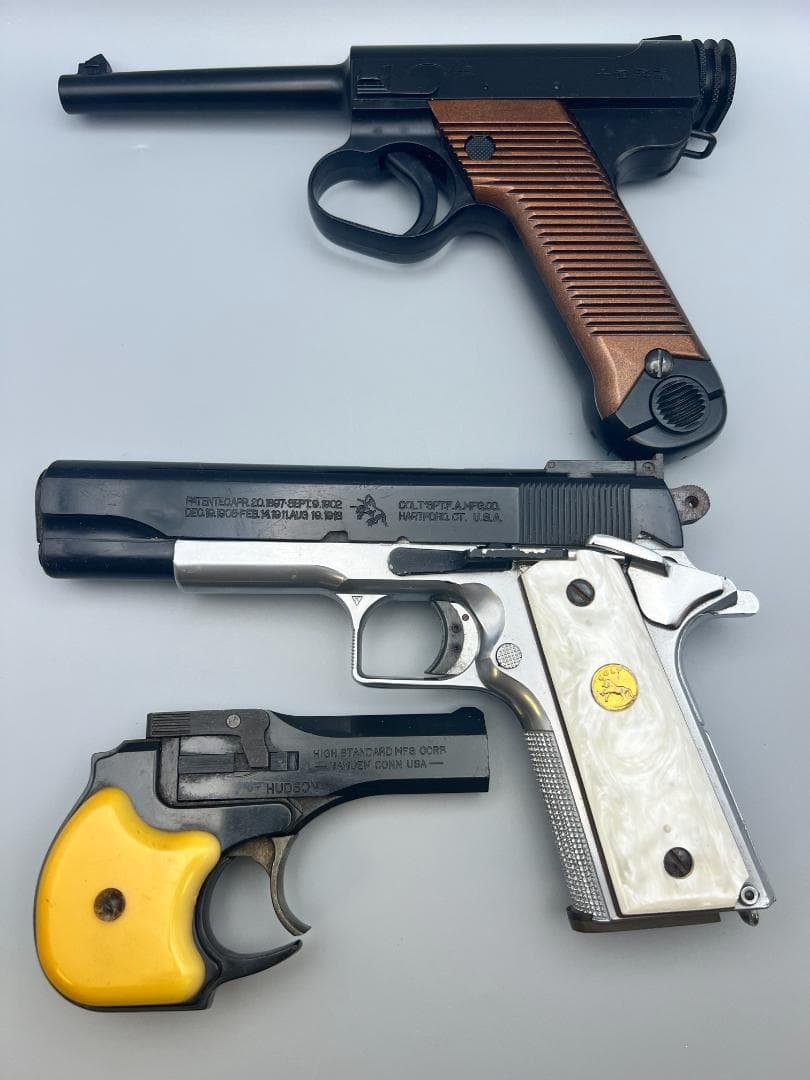 WA COMBAT　エアコッキングガン　ハイスタ・デリンジャー　モデルガン　３丁 HWS] ハイスタ・デリンジャー/HI-STA DERRINGER ヘヴィーウエイト