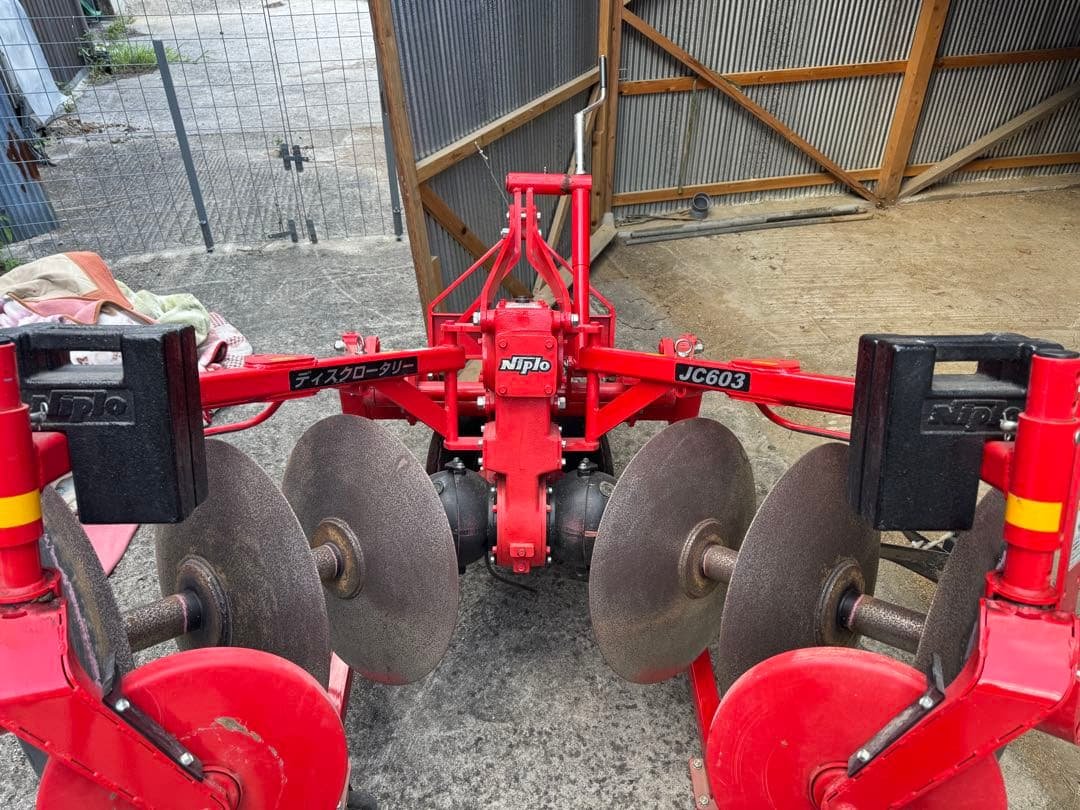 Niplo JC603 ディスクロータリー【引き取り限定】大分県