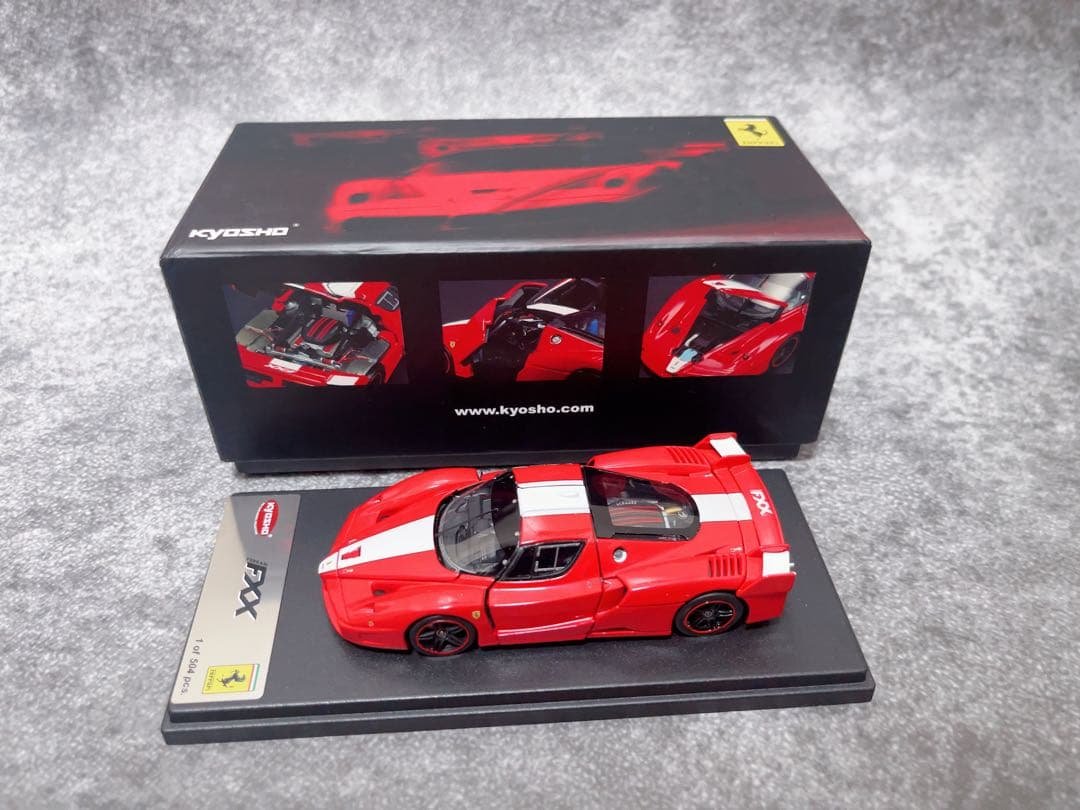 504台限定 京商 MR 1/43 Ferrari FXX フル開閉 赤 - メルカリ