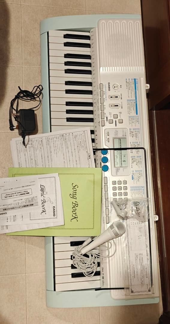 美品　CASIO LK-108 光ナビゲーションキーボード Amazon | CASIO 光ナビゲーションキーボード 61鍵 標準ピアノ形状鍵盤