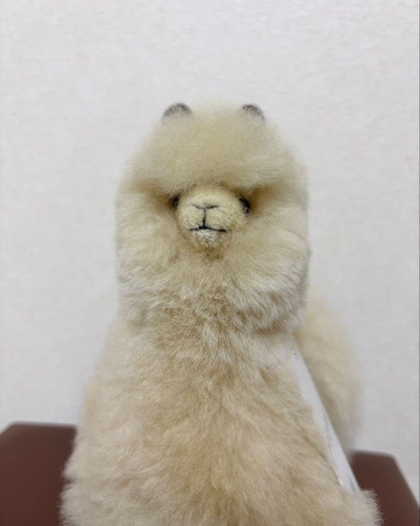 elvang アルパカ ぬいぐるみ ELVANG ハンドメイド elvang｜アルパカ テディ 20*20 | KONCENT Web shop｜アッシュ