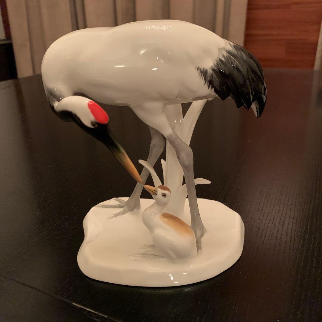 値下げ‼️【美品】ノリタケ　スタディオ　コレクション　ボーンチャイナ　鶴 ノリタケ Studio Collection スタジオコレクション BONE CHINA ティー