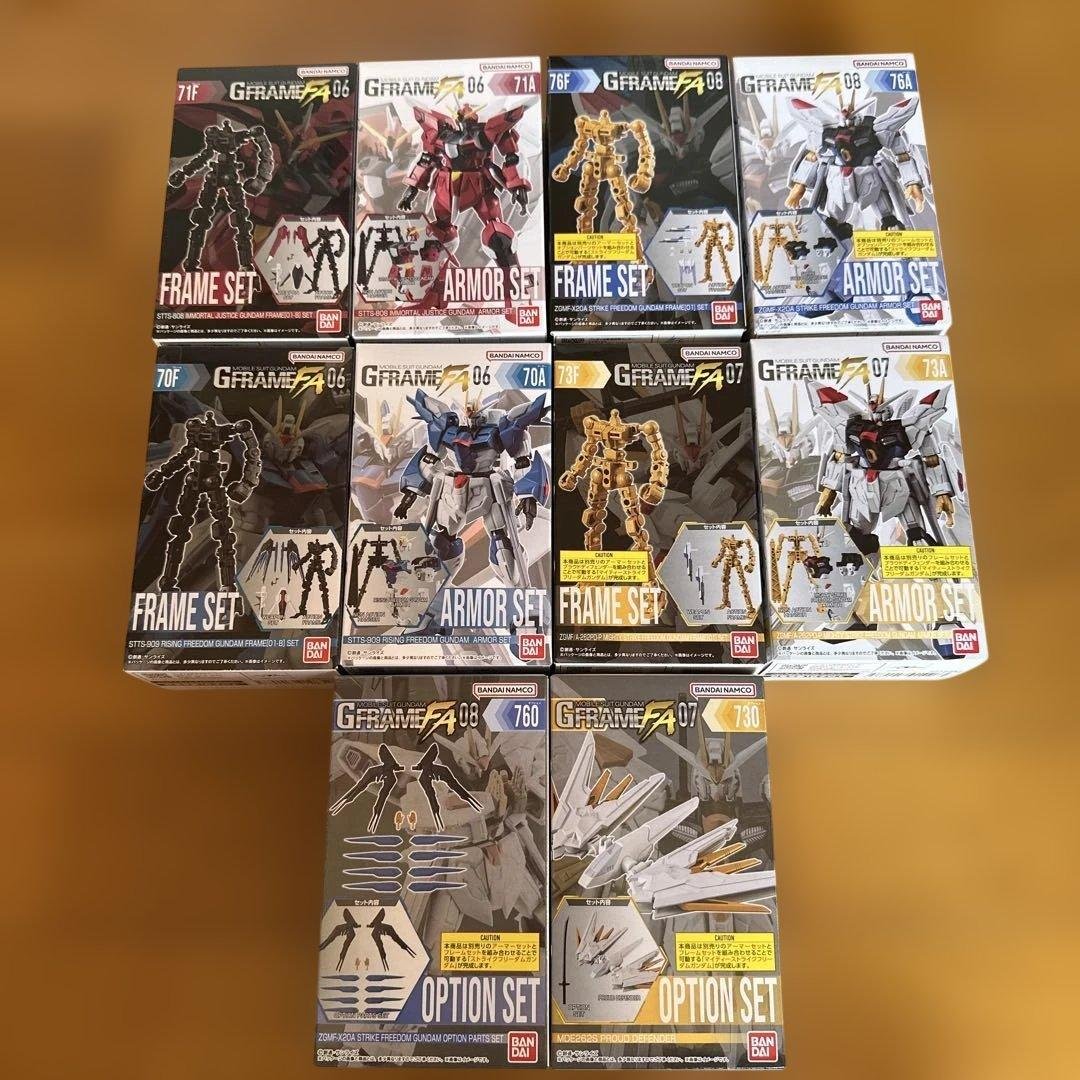 ガンダムGフレーム　いろいろ ガンダム食玩ポータル 機動戦士ガンダム GフレームFA 07｜バンダイ