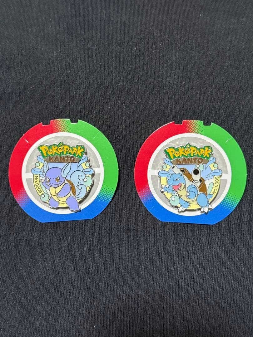 ポケパークカントー ピンバッジ カメックス カメール ポケモン ポケパーク カントー ピンズ ゼニガメ カメール カメックス3