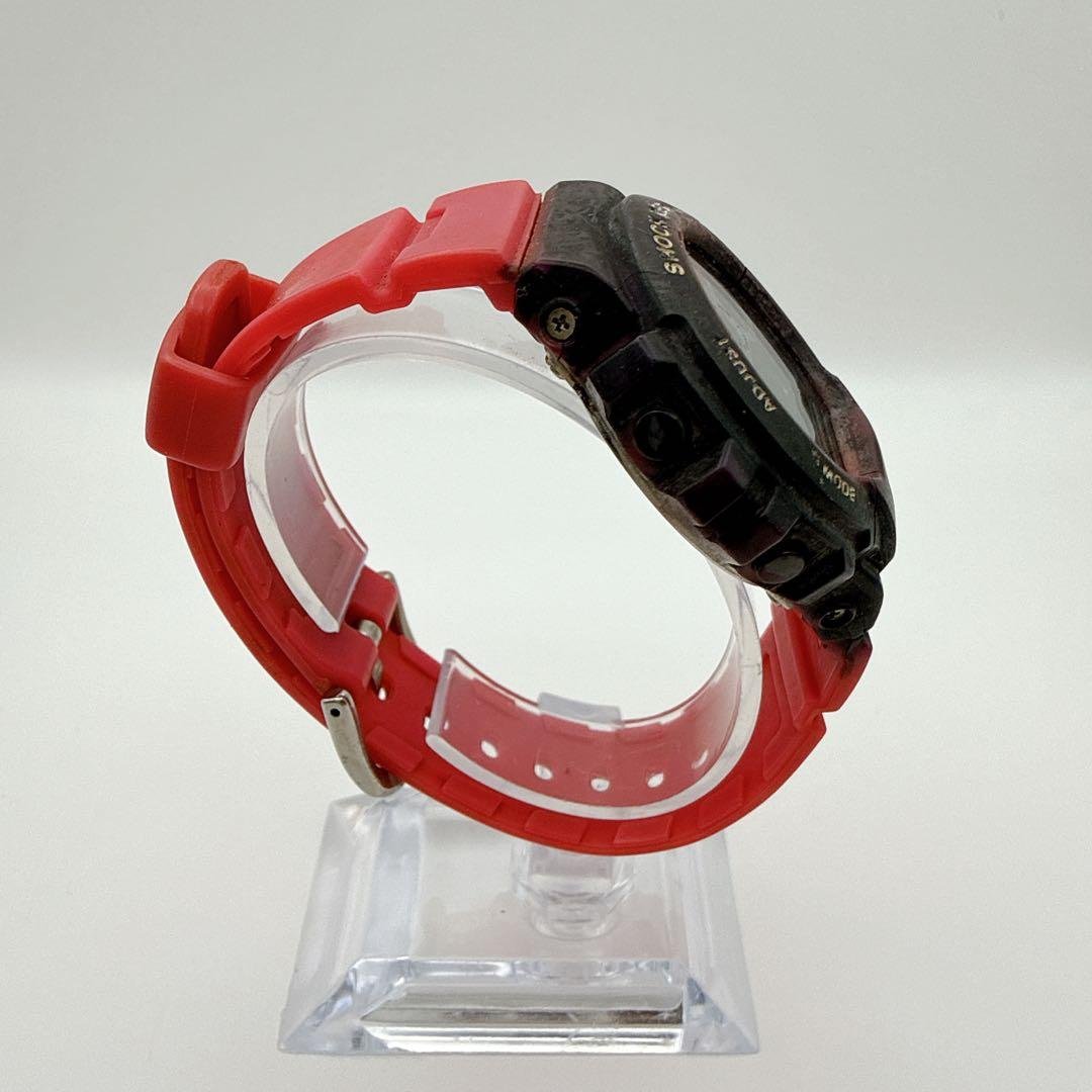 訳あり】CASIO G-ZX 6900型 デジタル腕時計 レッド×ブラック - メルカリ