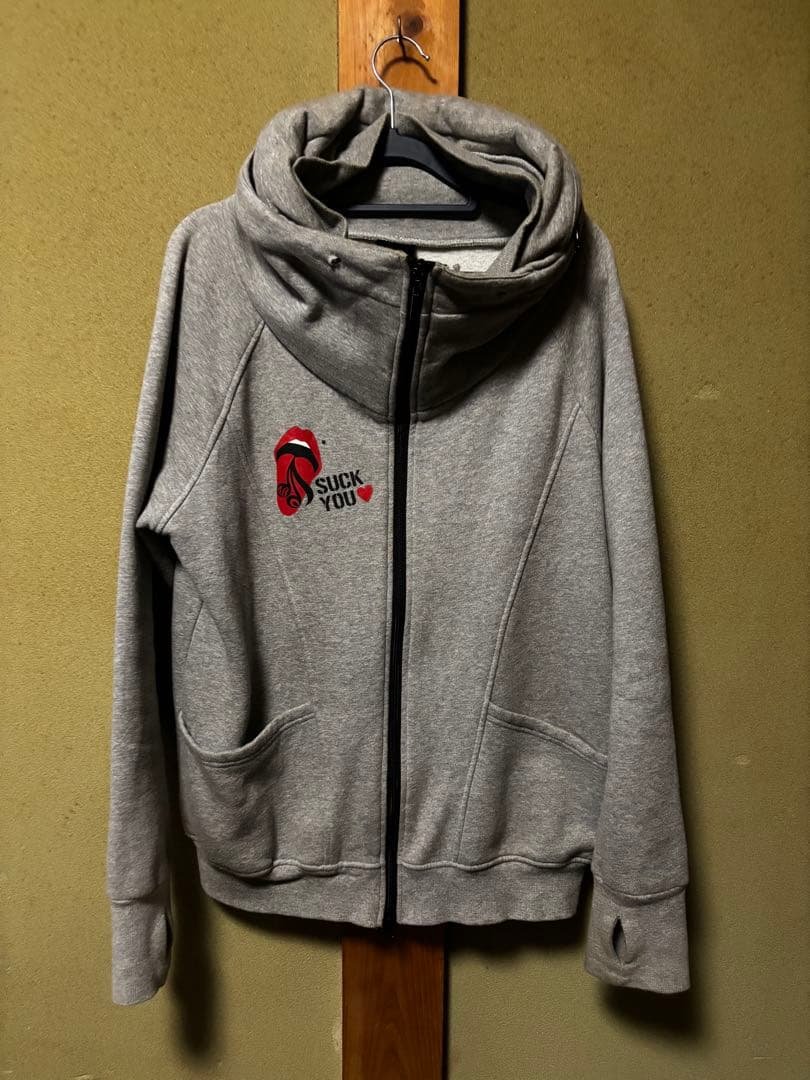 Acid Black Cherry ボリュームネックパーカー グレー yasu Acid Black Cherry ボリュームネックパーカー グレー yasu ABC 林保徳