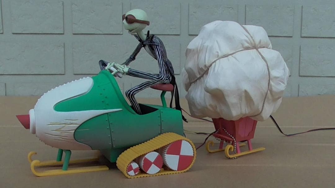 ジャックスケリントン ナイトメアー リモコン/ラジコン 動作OK ドアノック ハロウィンの王様「ジャック・スケリントン」がバージョンアップして