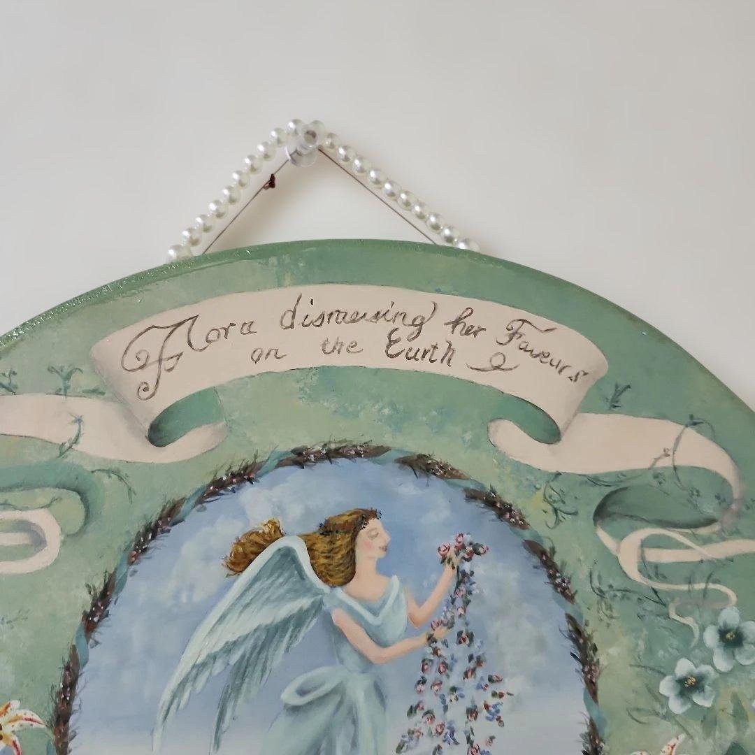 値下げしました。トールペイント作品天使