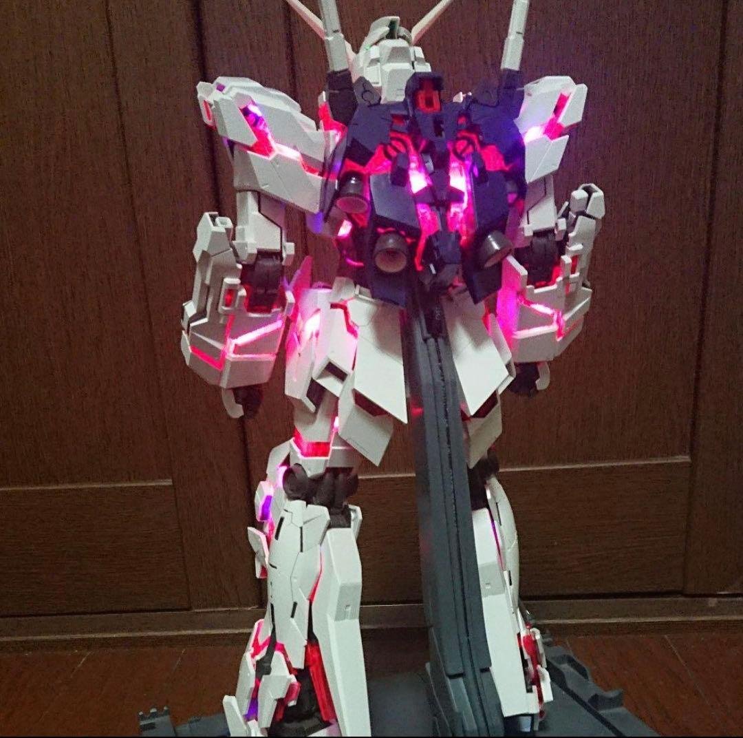 即日発送 PG ユニコーンガンダム LED付き ジャンク クスィー - メルカリ