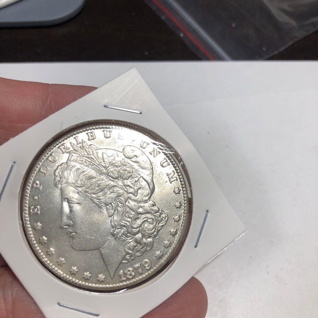 r*d様 13046 1879年 モルガン・ダラー ドル 1879年 モルガン ダラー 銀貨 1ドル シルバー コイン モルガン ヘッド