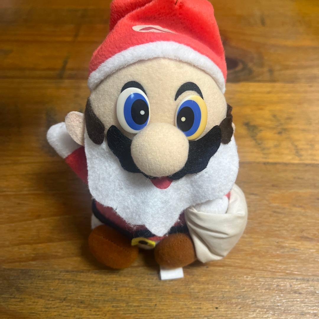 マリオ サンタ ぬいぐるみ 1993年製 クリスマス スーパーマリオ