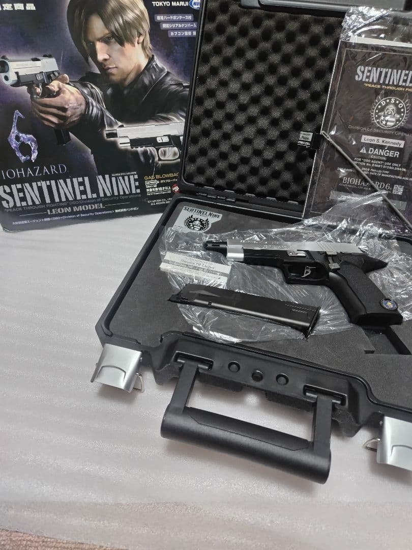 東京マルイ センチネルナイン レオンモデル バイオハザード6　完全限定商品 Amazon | 東京マルイ センチネルナイン レオンモデル 18歳以上ガス